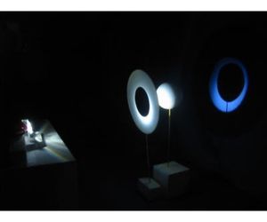 発泡スチロールの太陽系セットから『木星で見る金環日食』をつくろう２