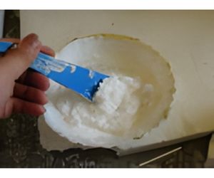 ９、０，５ｍｍマイクロビーズでパテ作り３