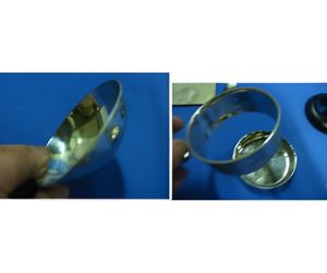 11 ,自転車のベルで発泡半球作り３