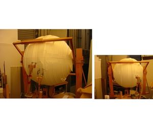 13 その2 ,発泡スチロールのブロックから出来るだけ簡単に大きな球を作ること8