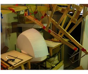 13 ,発泡スチロールのブロックから出来るだけ簡単に大きな球を作ること