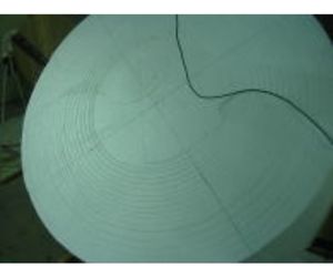 発泡スチロールのブロックから出来るだけ簡単に大きな球を作ること5