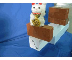 鉄と発泡スチロールの接着可能な接着剤『フォクオー』2