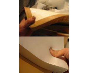 ポリエチレンの当て板