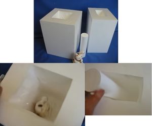 縦長　くり抜き箱２