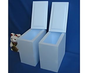 ロの字くり抜き　底貼り