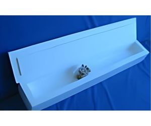 四角形の細長い箱　くり抜き加工２