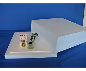 生ケーキ搬送容器 本体部平板 ふた被せタイプ