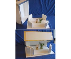 生ケーキ搬送容器 本体部平板 ふた被せタイプ5