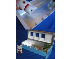 冷凍食品陳列棚　保冷テスト用