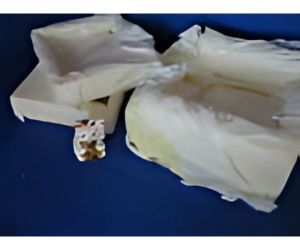 「ヨーロッパの貴婦人の秘宝を日本で展示紹介する為の全面ガラス張り宝石ケース専用特注梱包材」4