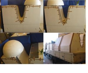 巨大な風車の羽を移動します3