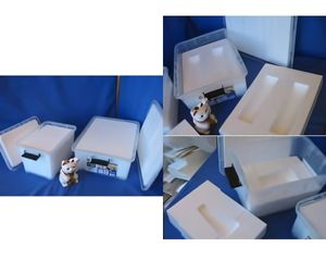 軟金属加工品の梱包2