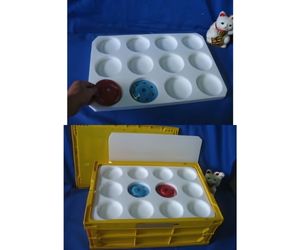 金属円盤を搬送します