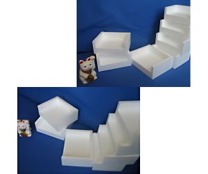 特注コーナーパット　一体型　くり抜き加工２