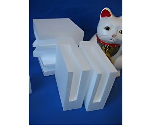 特注コーナーパット　一体型　くり抜き加工４