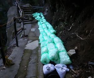 発泡スチロール製土のう使用例3