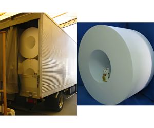 マンション隣接河川工事用 円柱2