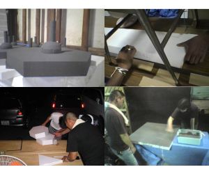 大和郡山城 復元の様子3