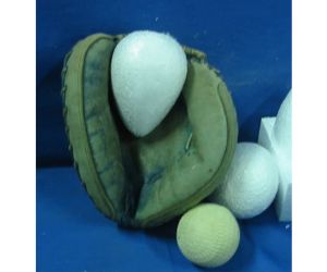 野球グローブ形状保形用発泡スチロール5