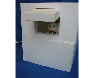 2段分割式 猫小屋