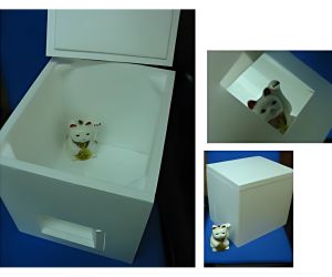 天井開放タイプ 猫小屋2