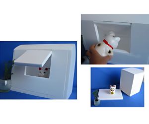 天井ドーム 底板 開放タイプ 猫小屋2