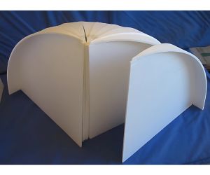 １０００φ（１ｍ地球儀）の製作５