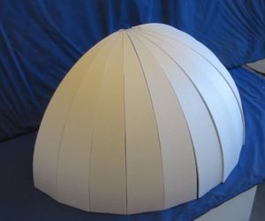 １０００φ（１ｍ地球儀）の製作