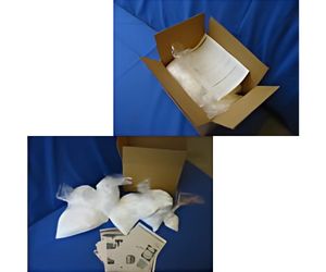 夏休みの自由研究で使用する発泡スチロールビーズ2