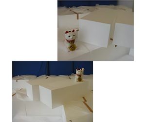 開票用紙整理台2