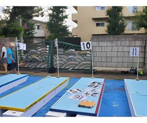 多摩川いかだ下り大会2