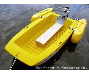 ボート用安定補助フロート材