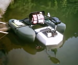 つり用曳航ボート補助フロート2