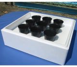 水耕栽培用既成水槽容器例