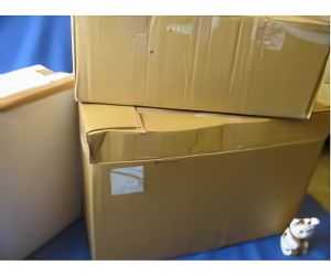 音響パネル(神戸式)製作用部材の12セットの発送荷姿