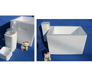 水耕栽培用 養土保温容器