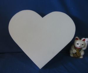 発泡スチロール製 ウェディングケーキ用ハート