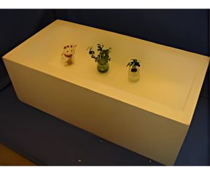 発泡スチロール製「足湯容器」製作