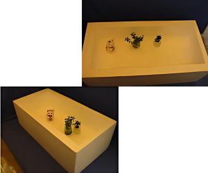 発泡スチロール製「足湯容器」製作2