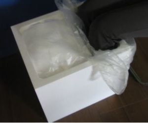 足湯 マイクロビーズ付き