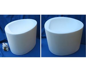 足湯容器 丸型2