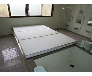 大浴槽の保温ふた