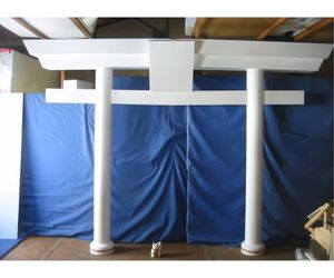 発泡スチロール製　鳥居