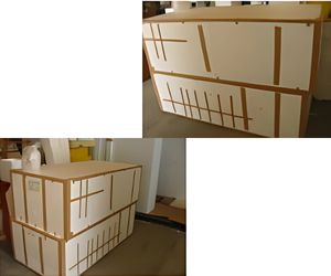 お神輿製作用特注ブロック例2