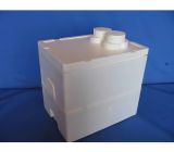 既存発泡スチロール容器を利用した足湯容器