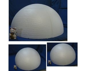 1090φ球  手作りラフ加工