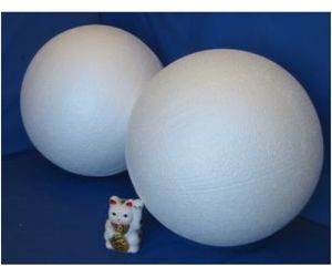 400φ球と500φ球 【ラフ加工】