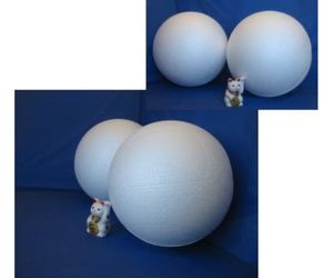 400φ球と500φ球 【ラフ加工】2