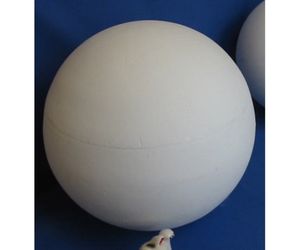 600mmΦ球 仕上げ磨き